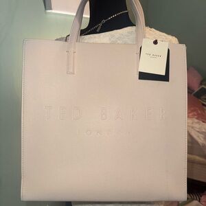 Ted Baker Elegant Cream Tote Bag